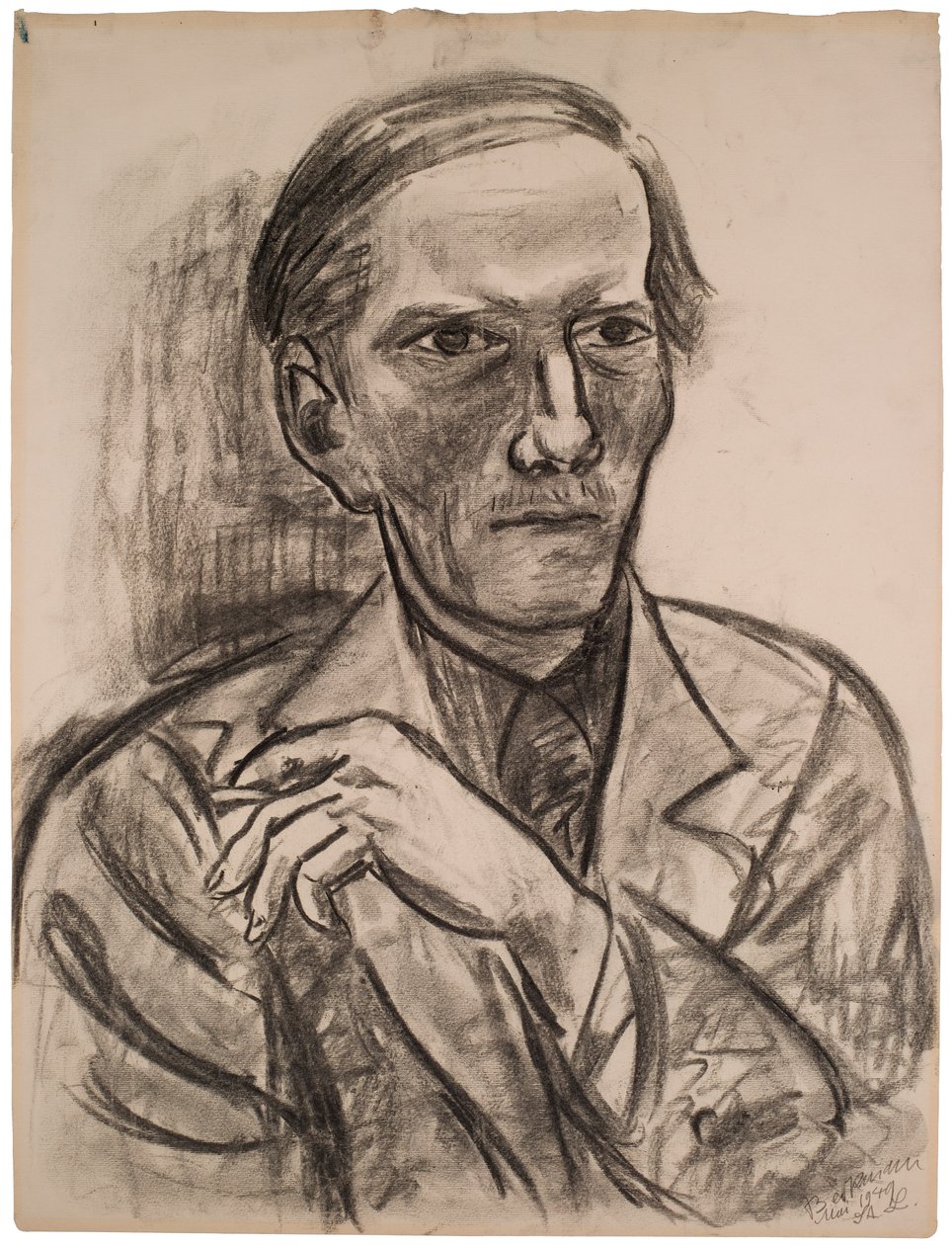 Szkic do „Portretu Freda Conwaya” autorstwa Max Beckmann