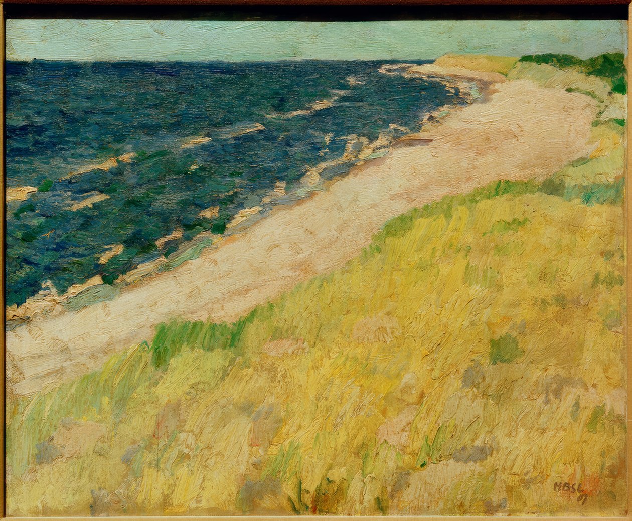 Letni dzień nad morzem autorstwa Max Beckmann