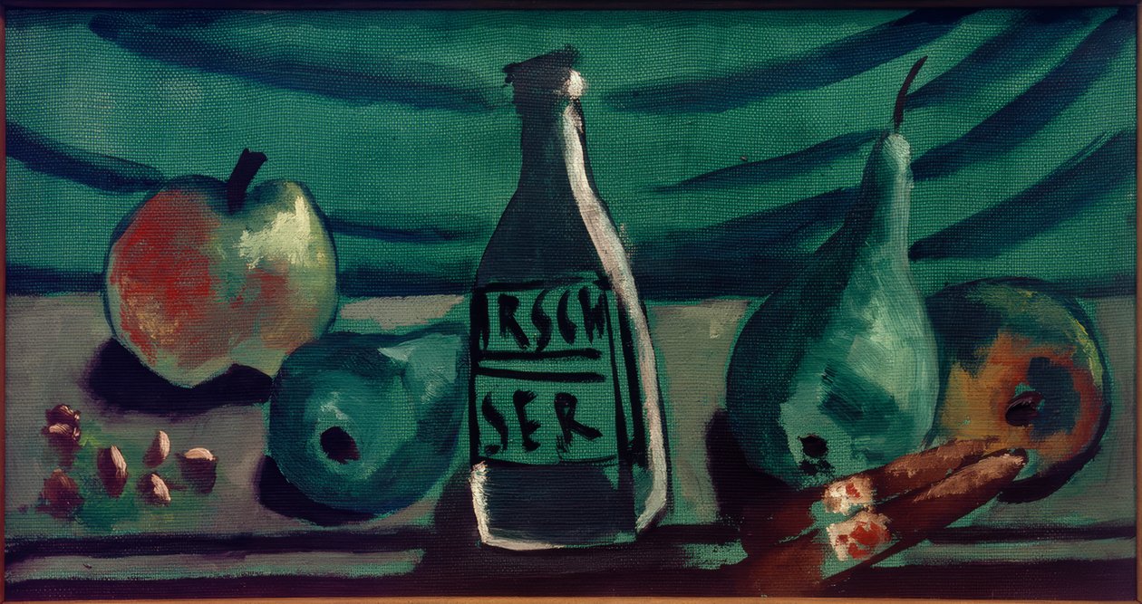 Martwa natura z jabłkiem i gruszką autorstwa Max Beckmann