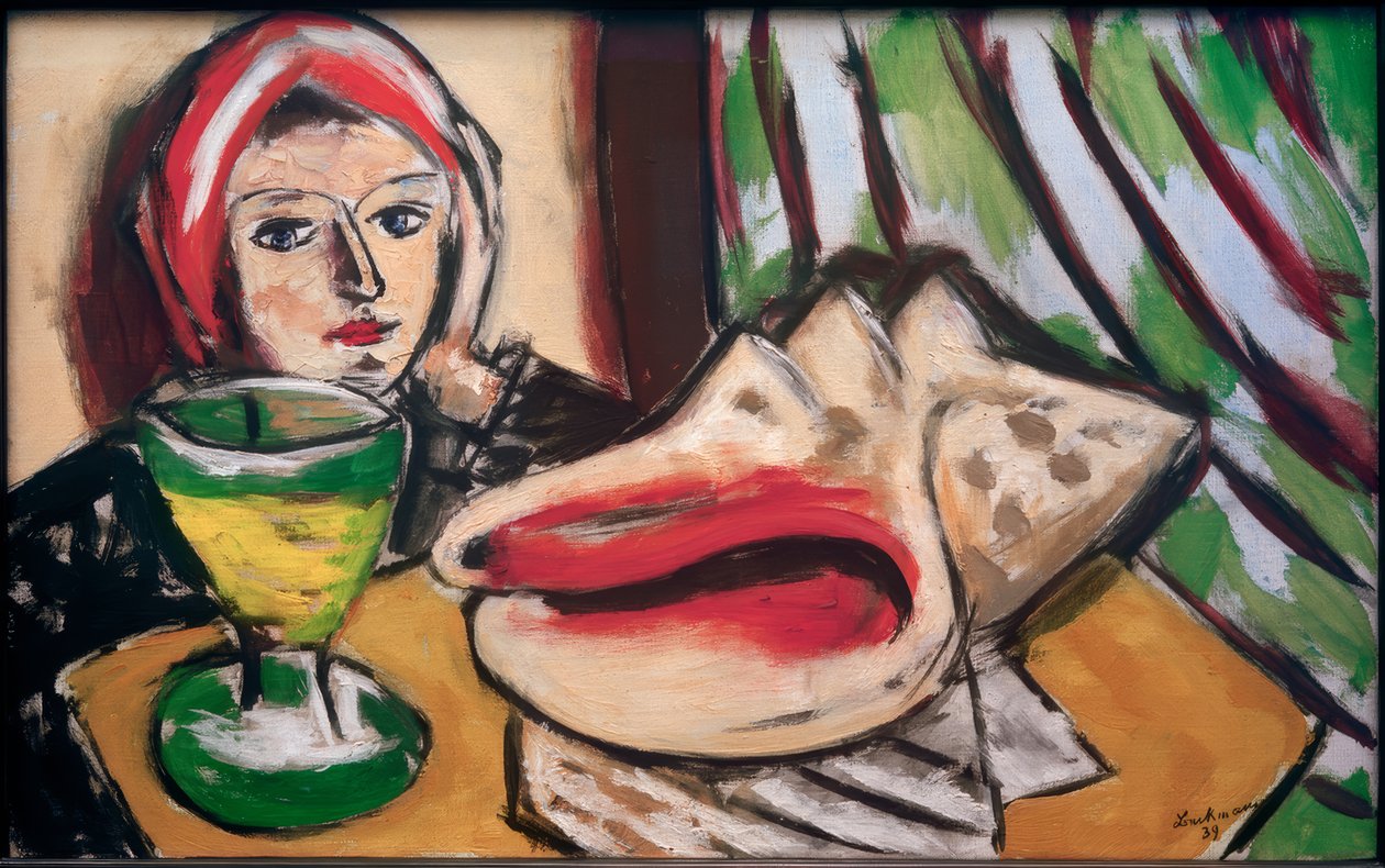 Martwa natura z dużą muszlą autorstwa Max Beckmann