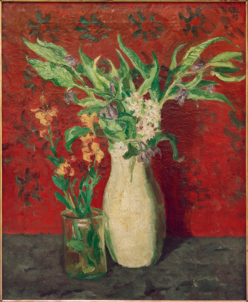 Kwiaty bagienne autorstwa Max Beckmann