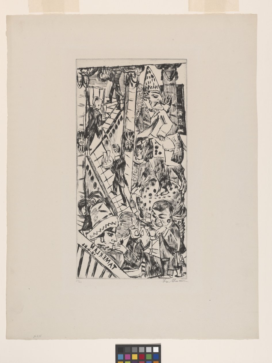 Tamerlana autorstwa Max Beckmann
