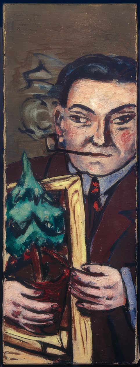 Tannenbaum jedzie do Nowego Jorku. Portret Herberta Tannenbauma autorstwa Max Beckmann