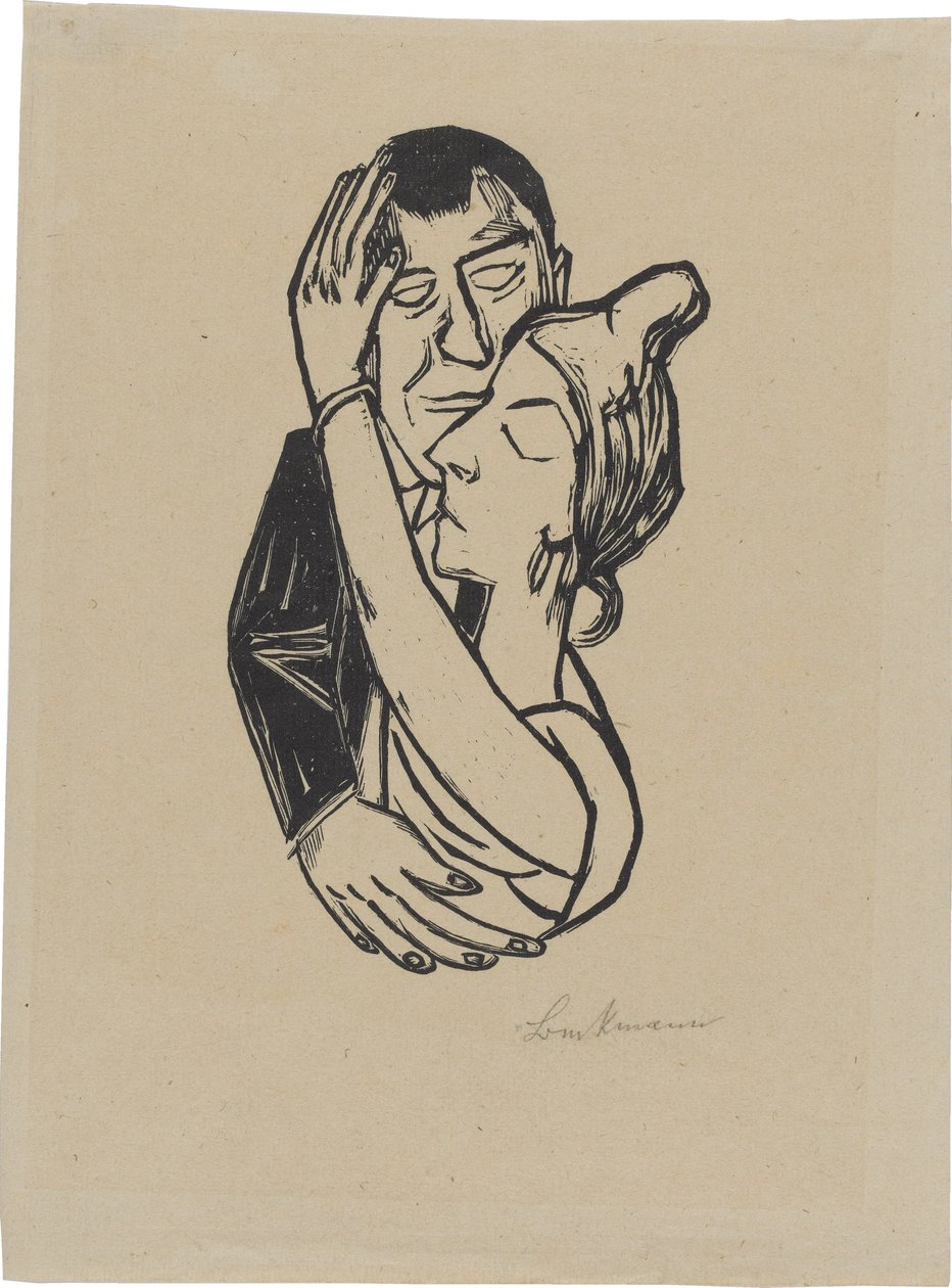 Tancerki (plansza 2 z: Drugiej teki Ganimedes) autorstwa Max Beckmann