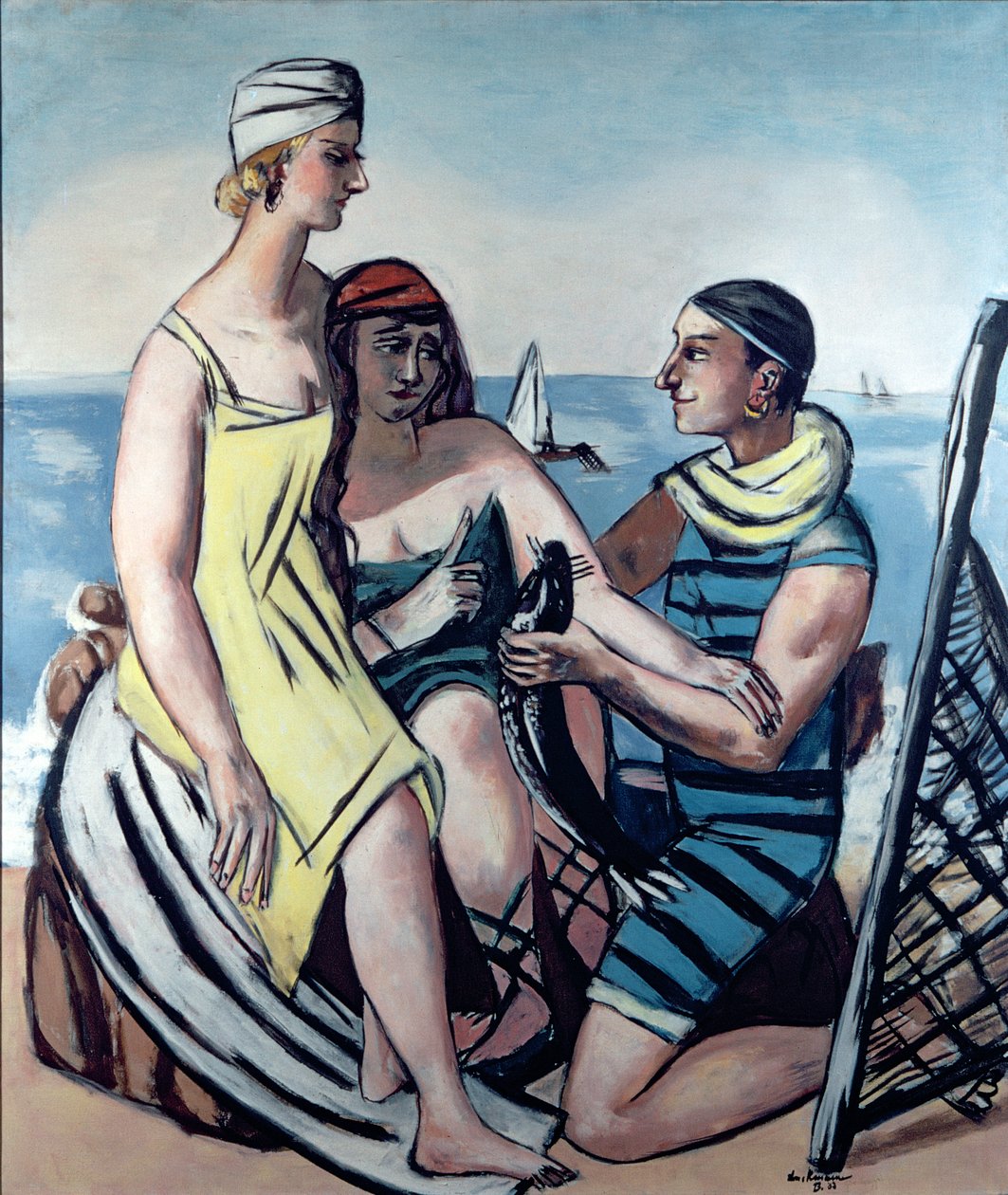 Mała Rybka autorstwa Max Beckmann