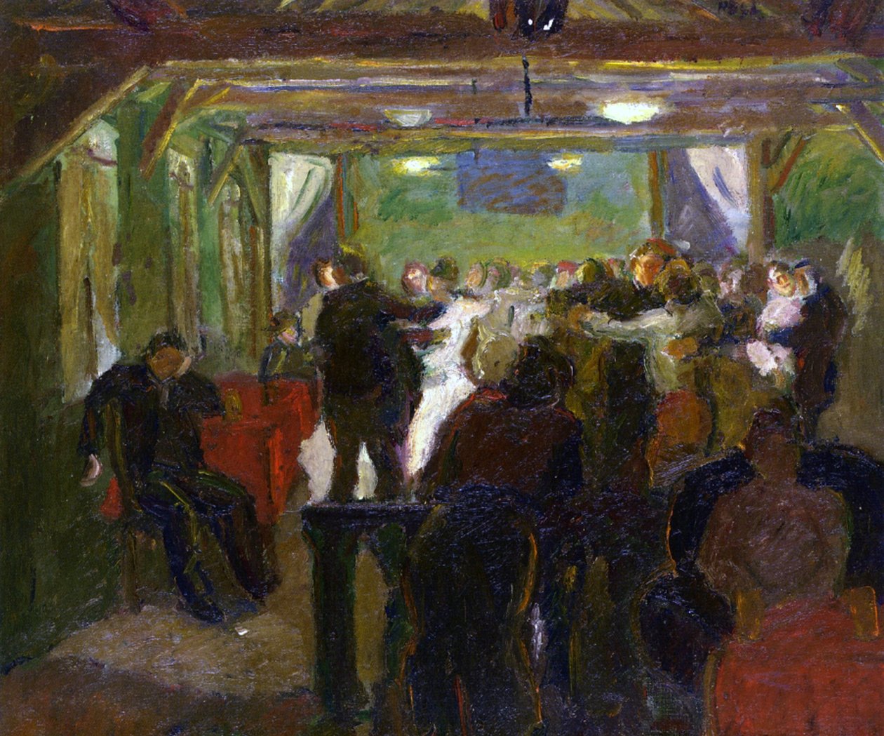 Taniec Lokalny autorstwa Max Beckmann