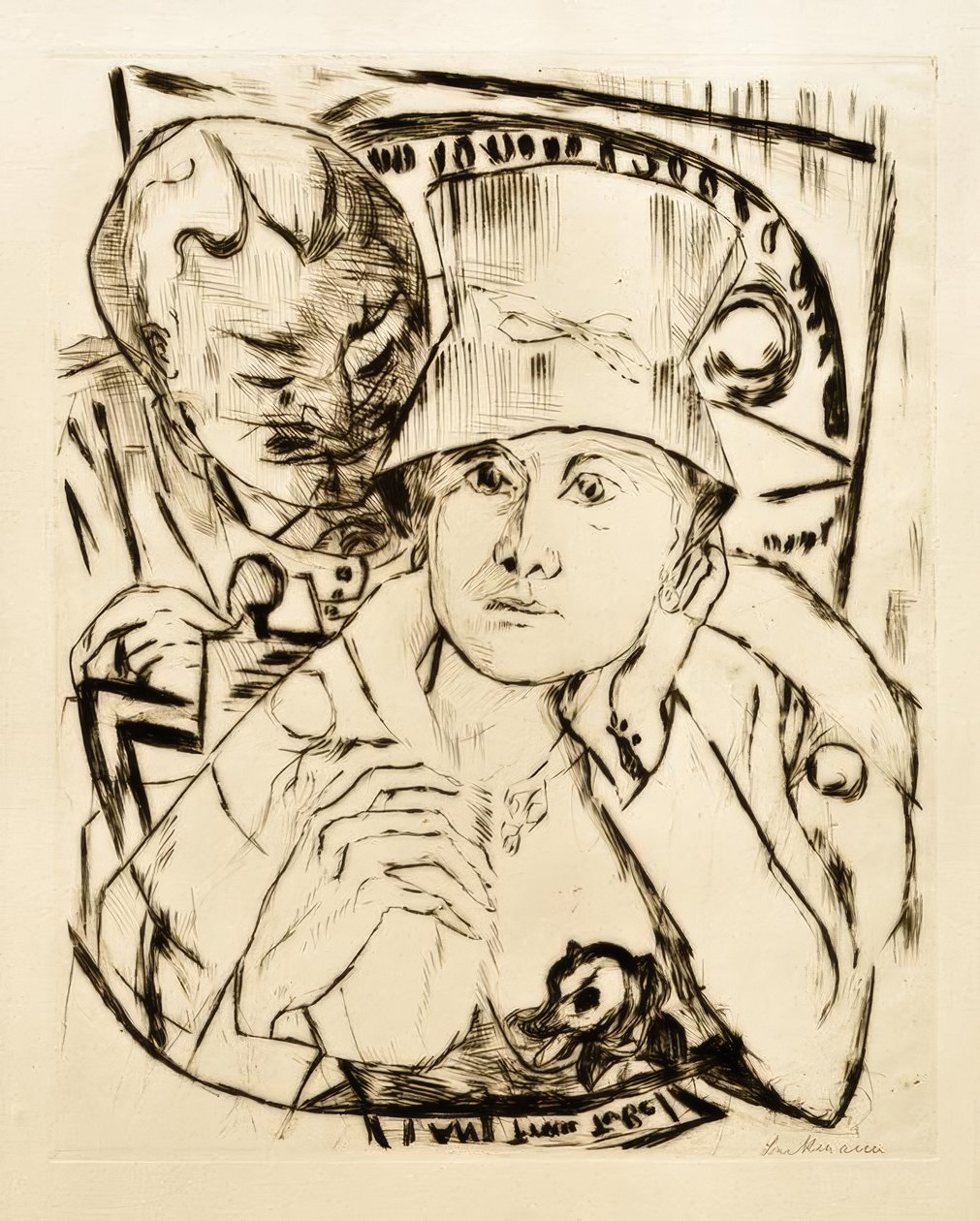Loża Teatralna autorstwa Max Beckmann