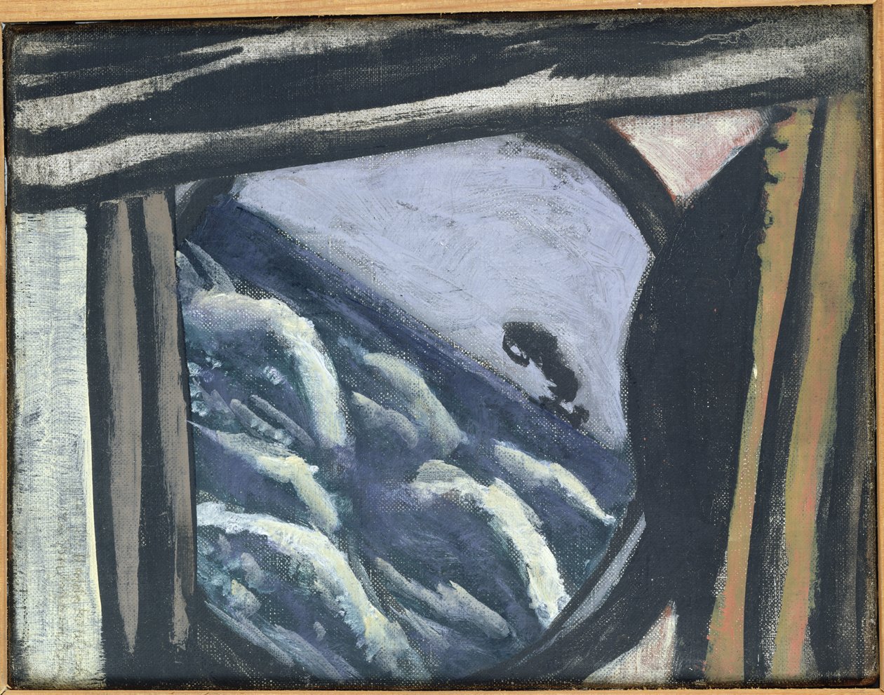 Widok z luku statku (olej na płótnie) autorstwa Max Beckmann