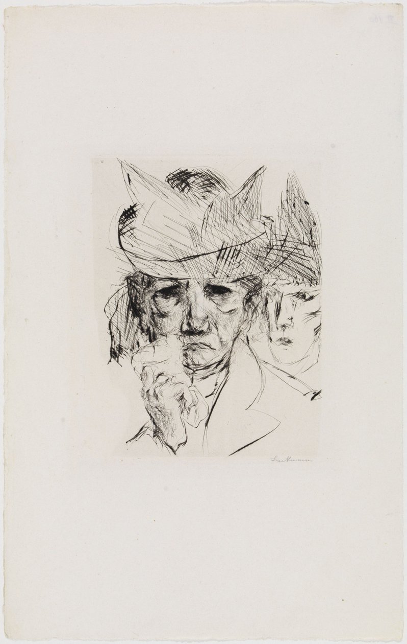 Płacząca kobieta autorstwa Max Beckmann