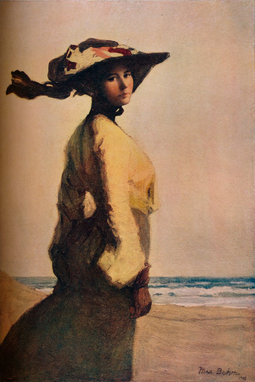 „Portret Madame B”, 1905 autorstwa Max Bohm