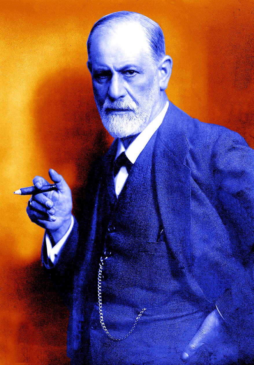 Zygmunt Freud autorstwa Max Halberstadt