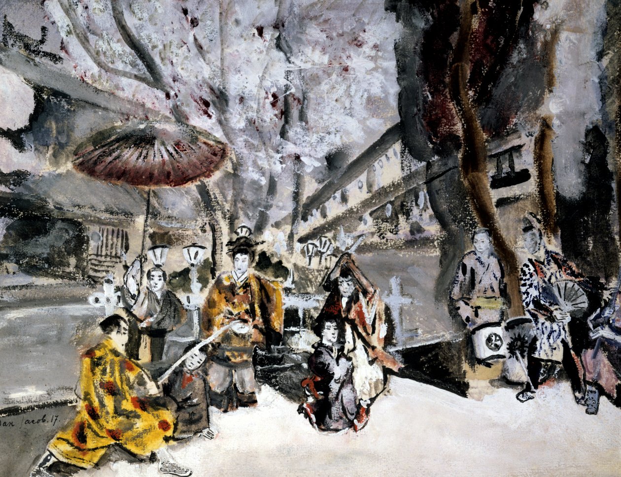 Ogród Japoński, ok. 1900-1944 autorstwa Max Jacob
