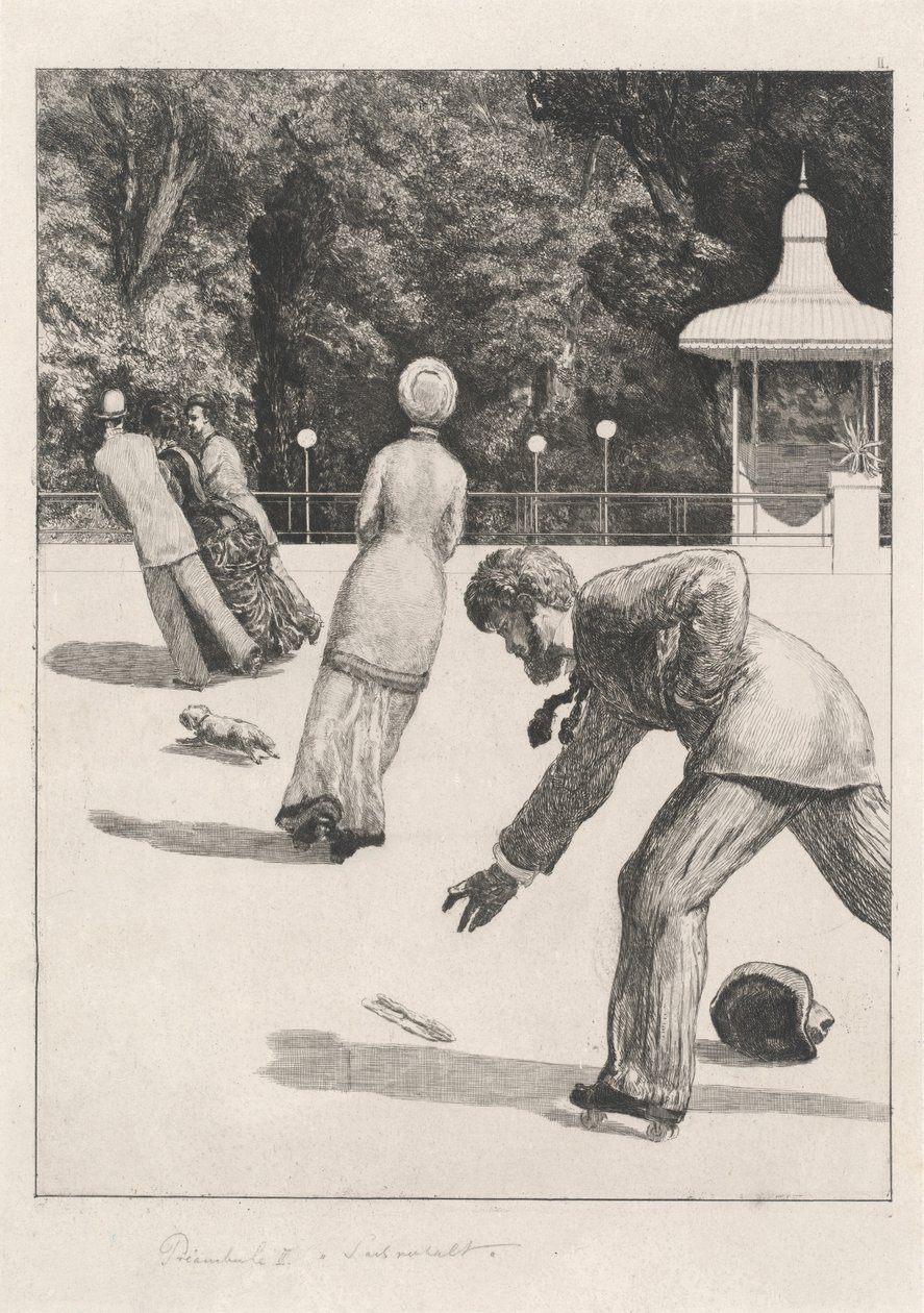 Fabuła akcji, 18781880. autorstwa Max Klinger