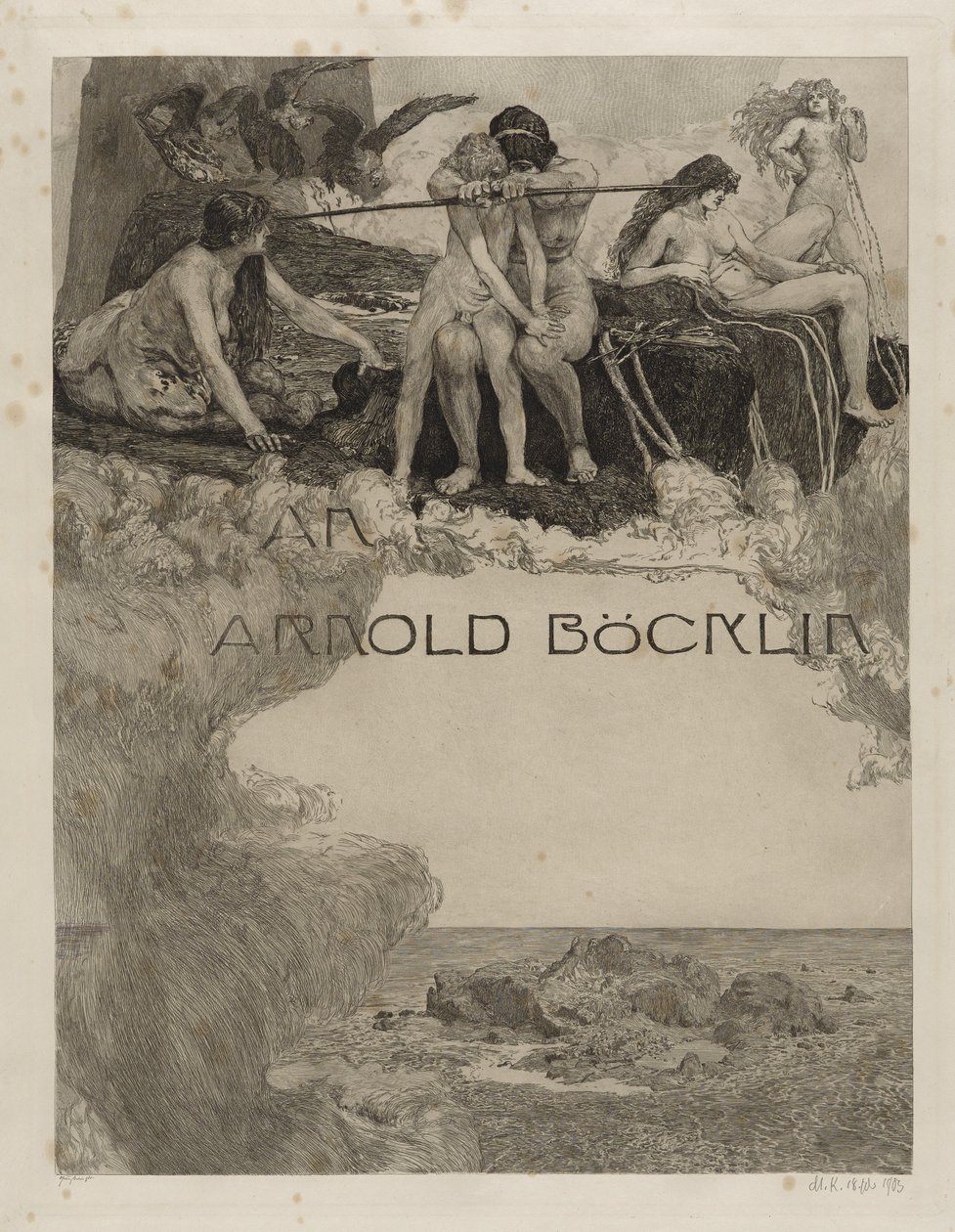 Dedykacja (Widmung) autorstwa Max Klinger