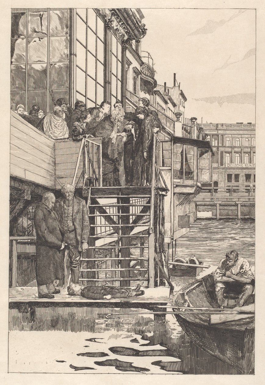 Matka, 1882. autorstwa Max Klinger