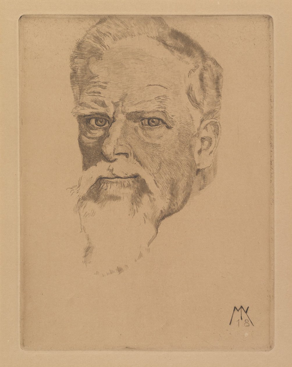 Autoportret autorstwa Max Klinger