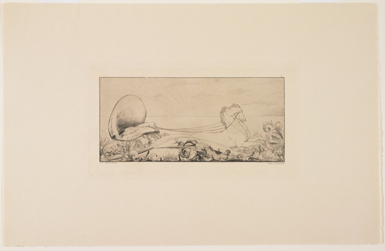 Triumf, 1881 autorstwa Max Klinger