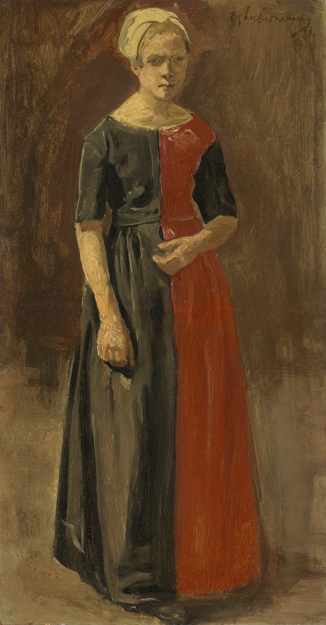 Sierota z Amsterdamu autorstwa Max Liebermann