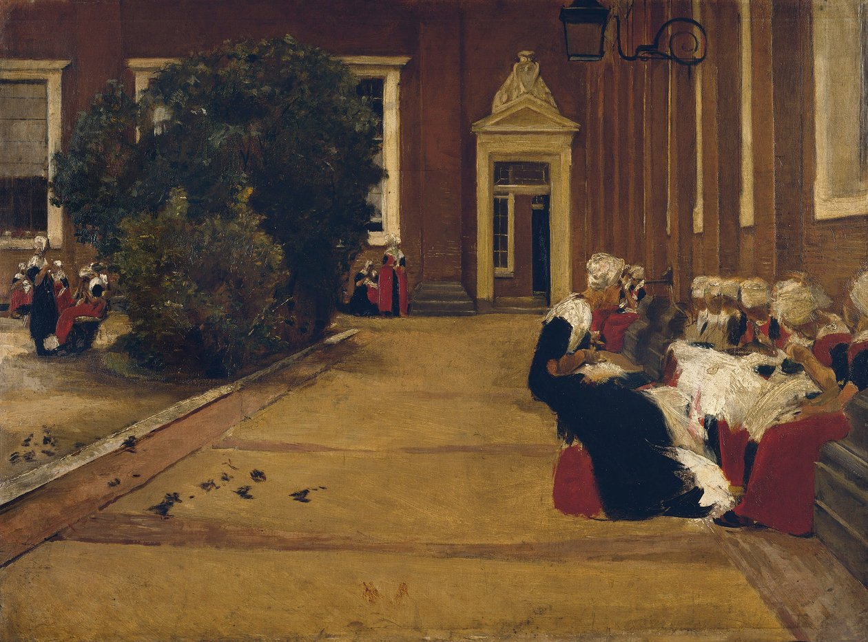 Sierota z Amsterdamu (badanie) autorstwa Max Liebermann