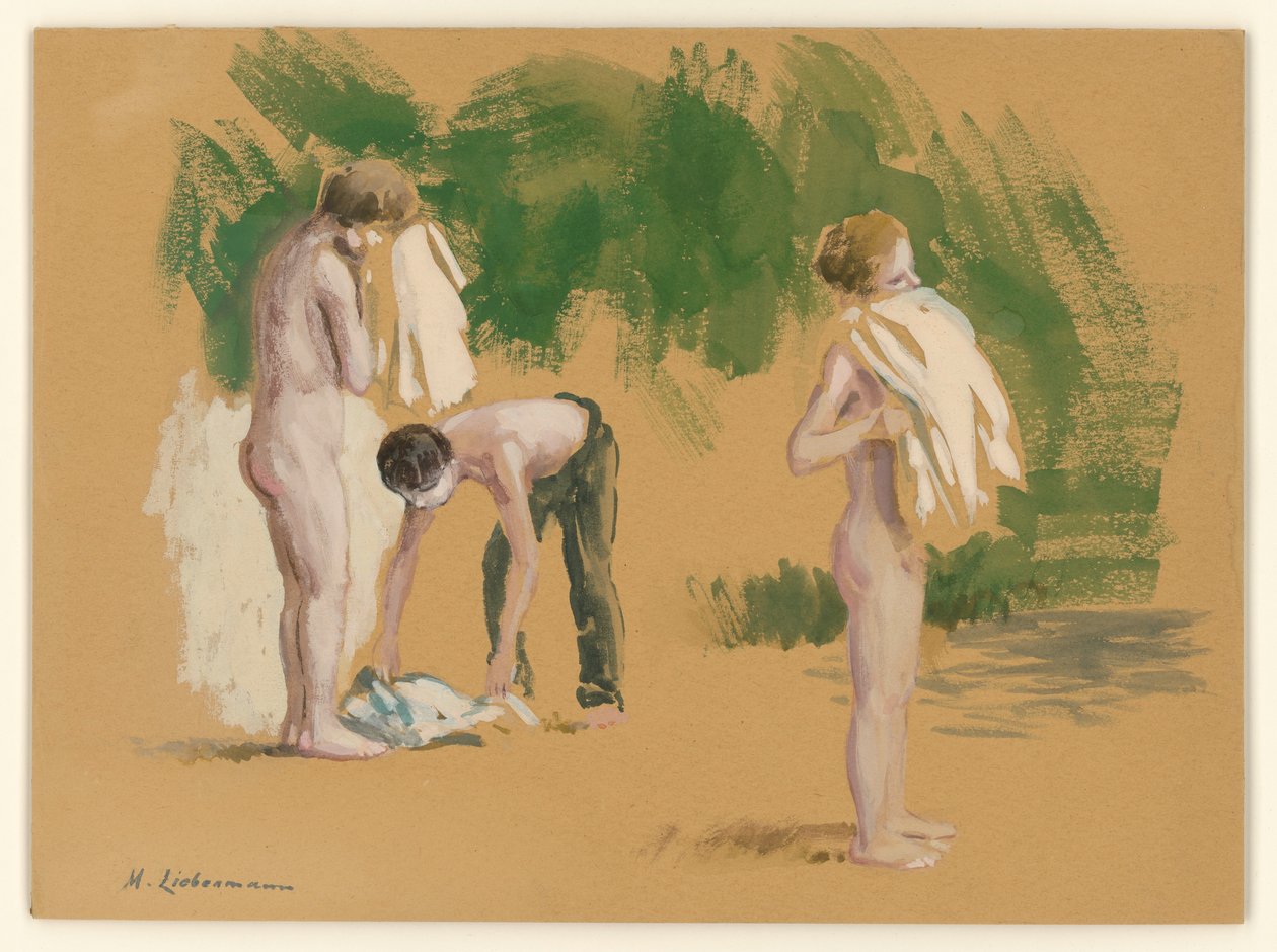 Badende Knaben autorstwa Max Liebermann