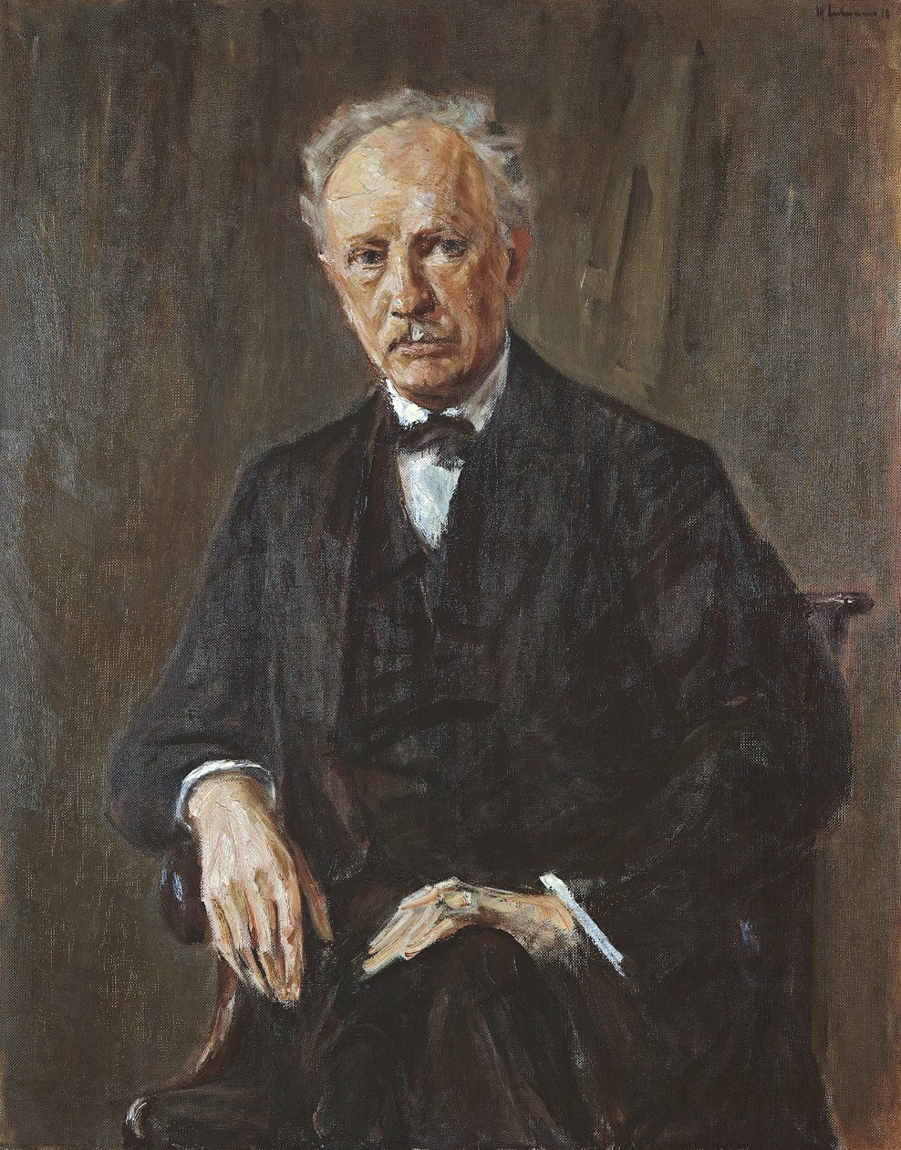 Portret Richarda Straussa autorstwa Max Liebermann