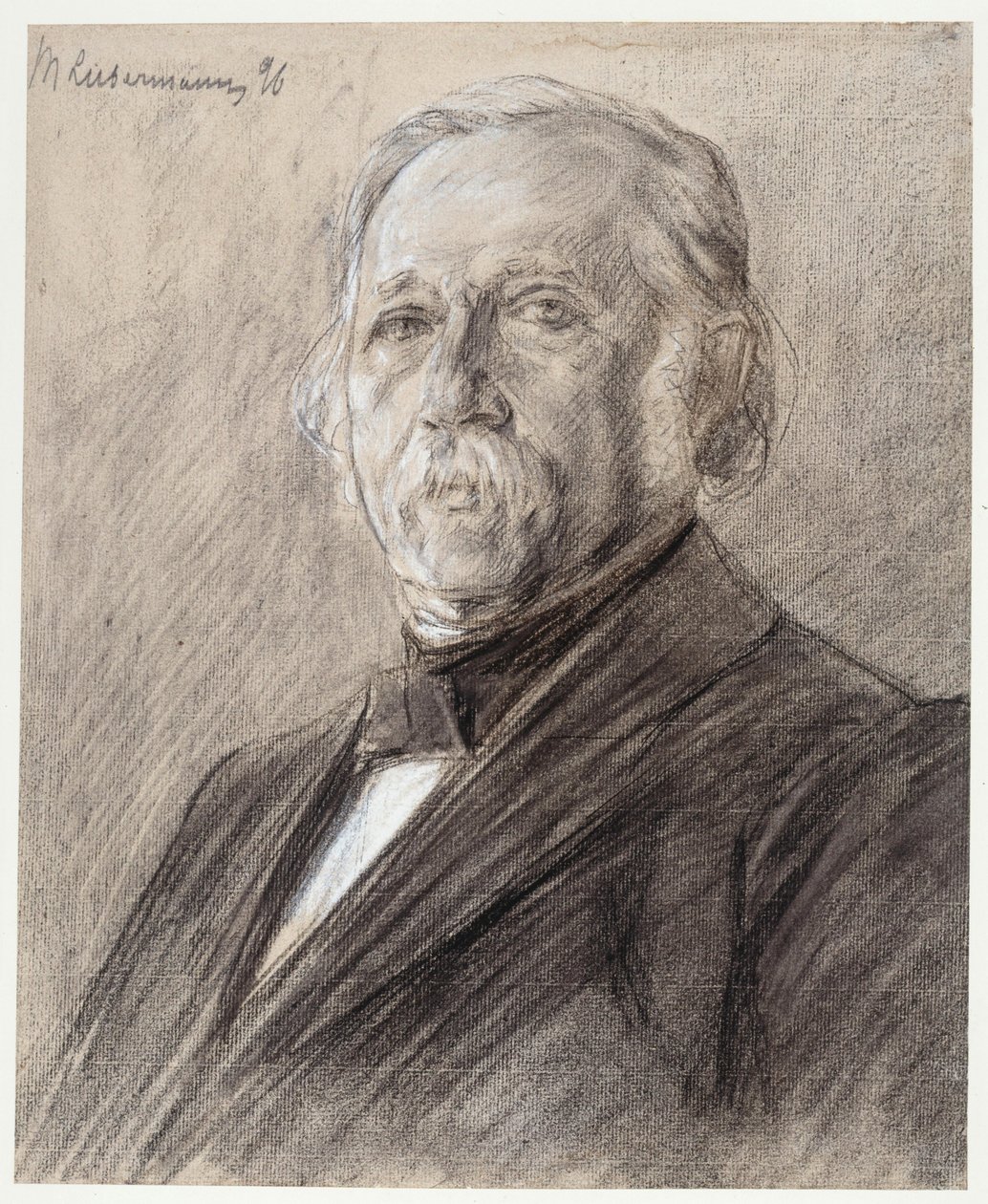 Portret Theodora Fontane’a autorstwa Max Liebermann