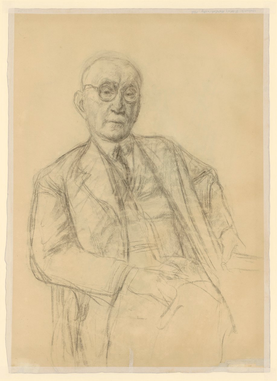 Portret kolekcjonera Oscara Huldschinsky’ego autorstwa Max Liebermann