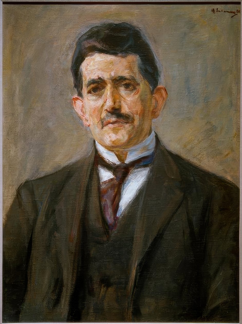 Portret wydawcy Bruno Cassirera autorstwa Max Liebermann