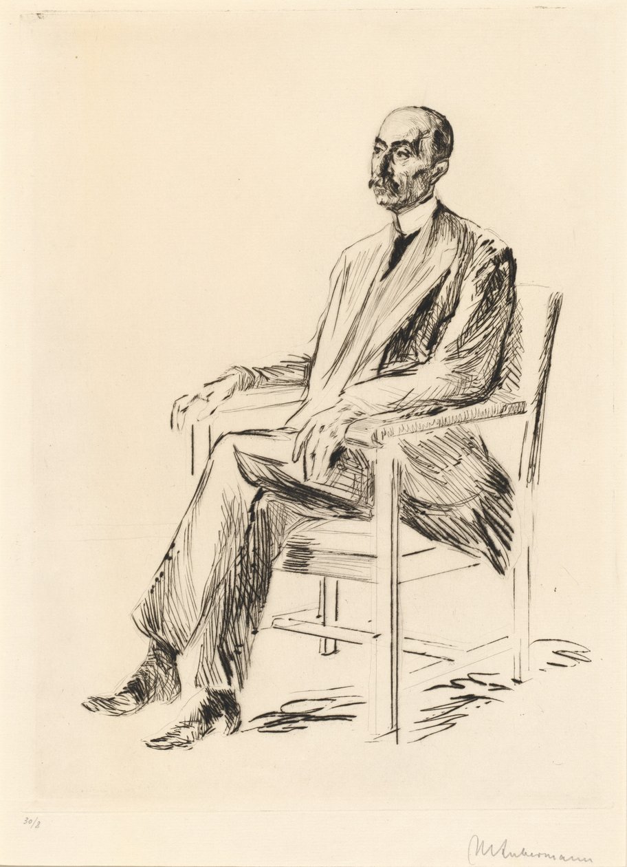 Burmistrz dr Burchard autorstwa Max Liebermann