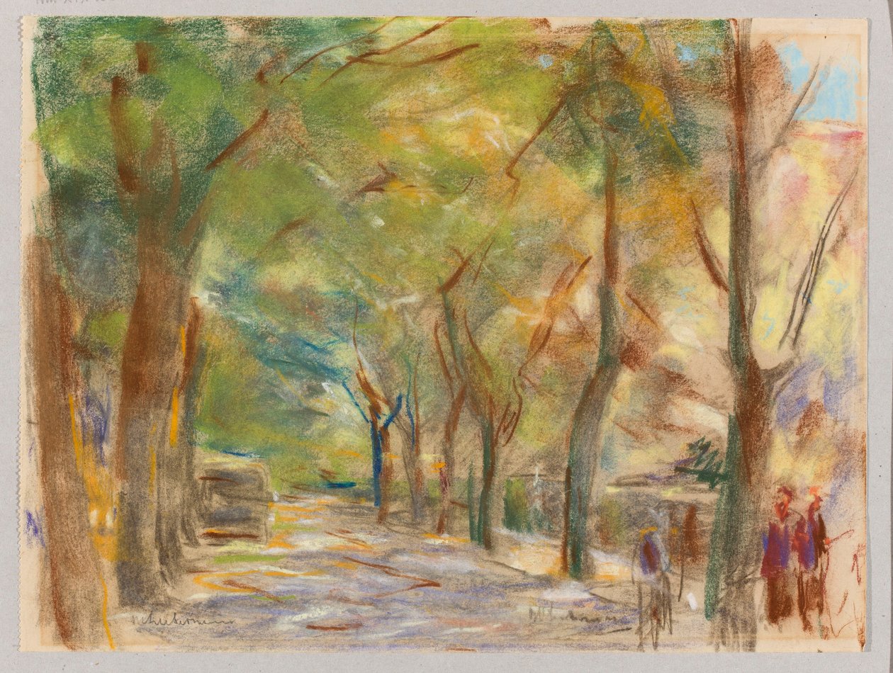 Ulica Colomierstraße koło Wannsee autorstwa Max Liebermann