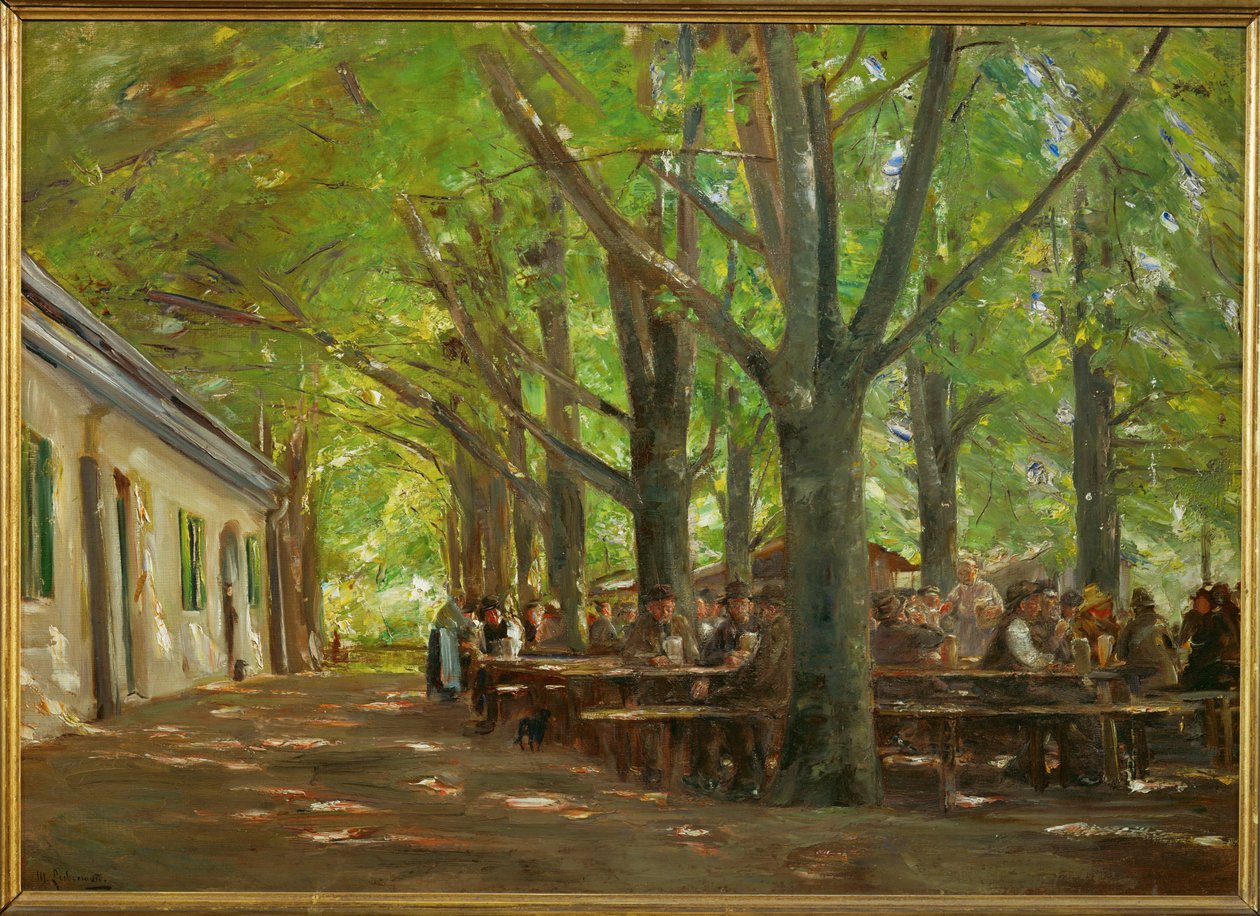 Gospoda wiejska w Brannenburgu (obraz na płótnie) autorstwa Max Liebermann