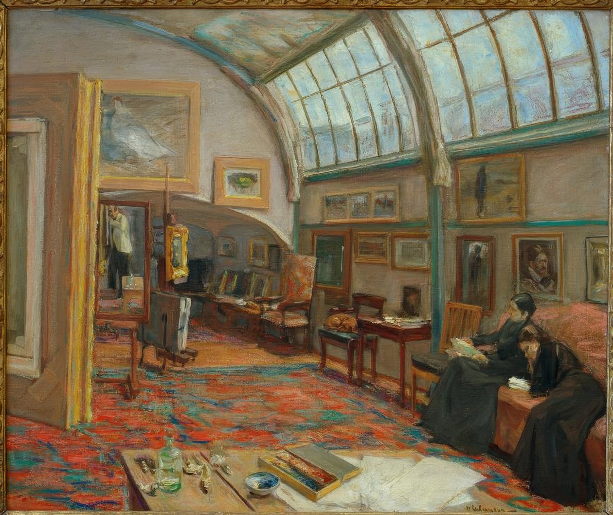 Pracownia artysty autorstwa Max Liebermann