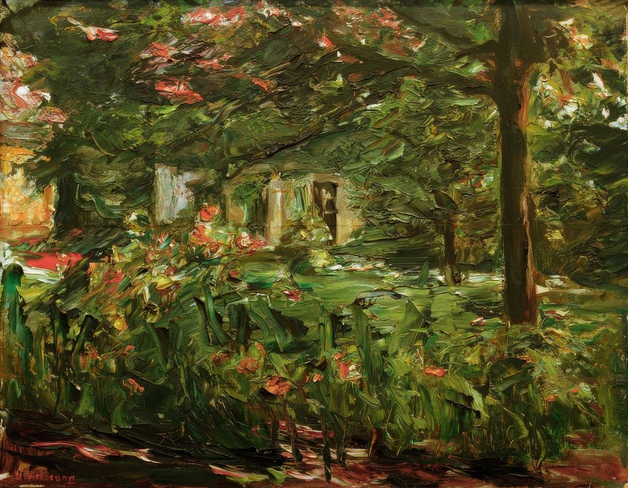 Ogródek kuchenny na wschodzie autorstwa Max Liebermann