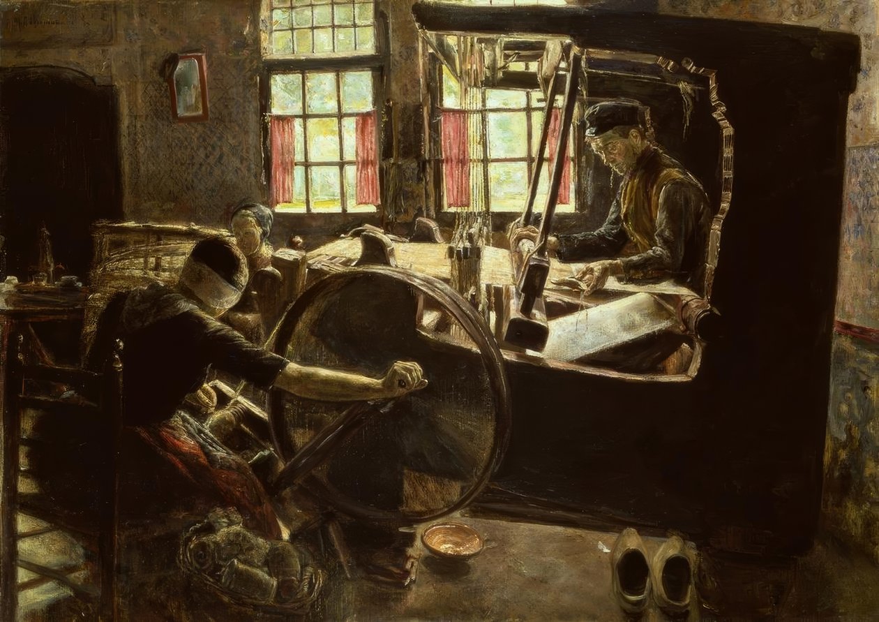 Tkacz autorstwa Max Liebermann