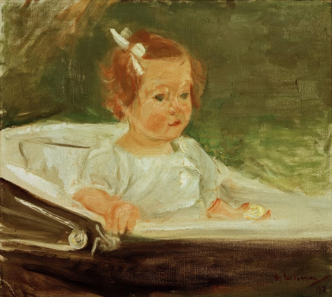 Wnuczka w wózku po prawej autorstwa Max Liebermann