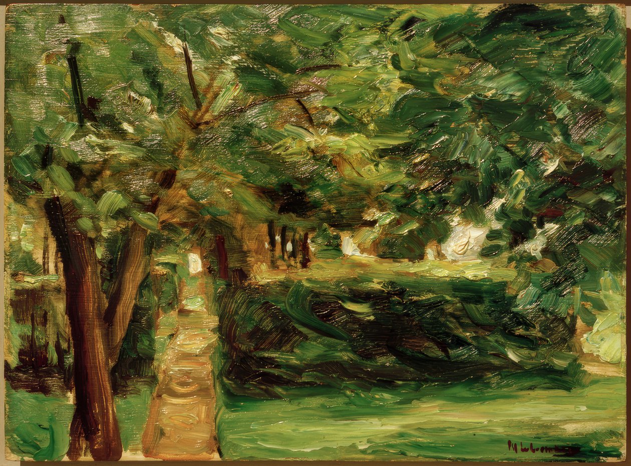 Ogrody żywopłotowe w Wannsee na wschodzie autorstwa Max Liebermann