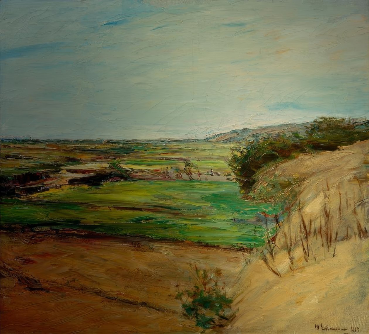 Krajobraz wydmowy autorstwa Max Liebermann