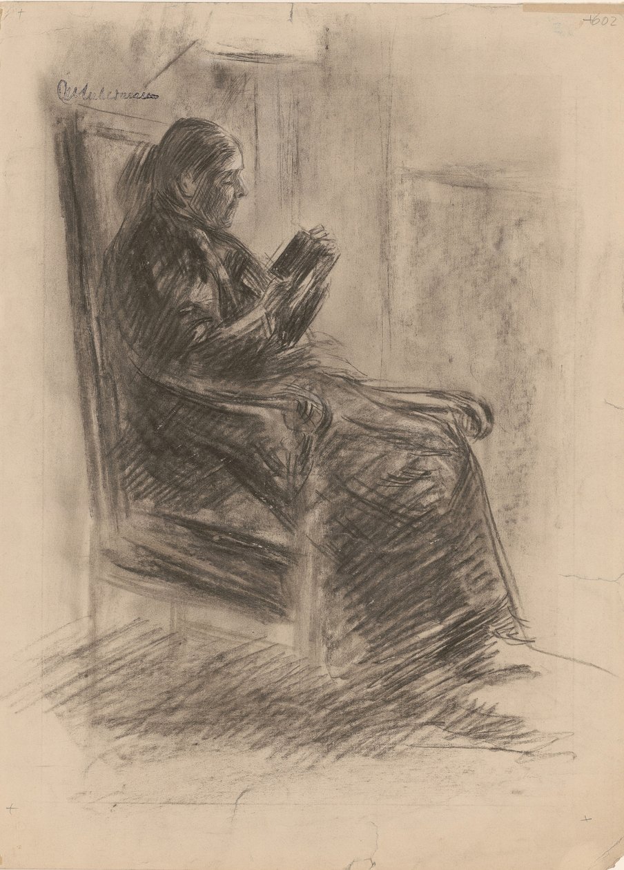 Żona artysty autorstwa Max Liebermann