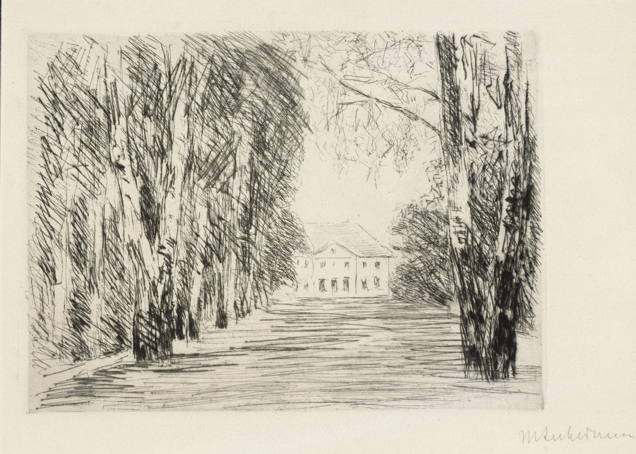 Dom nad jeziorem Wannsee autorstwa Max Liebermann