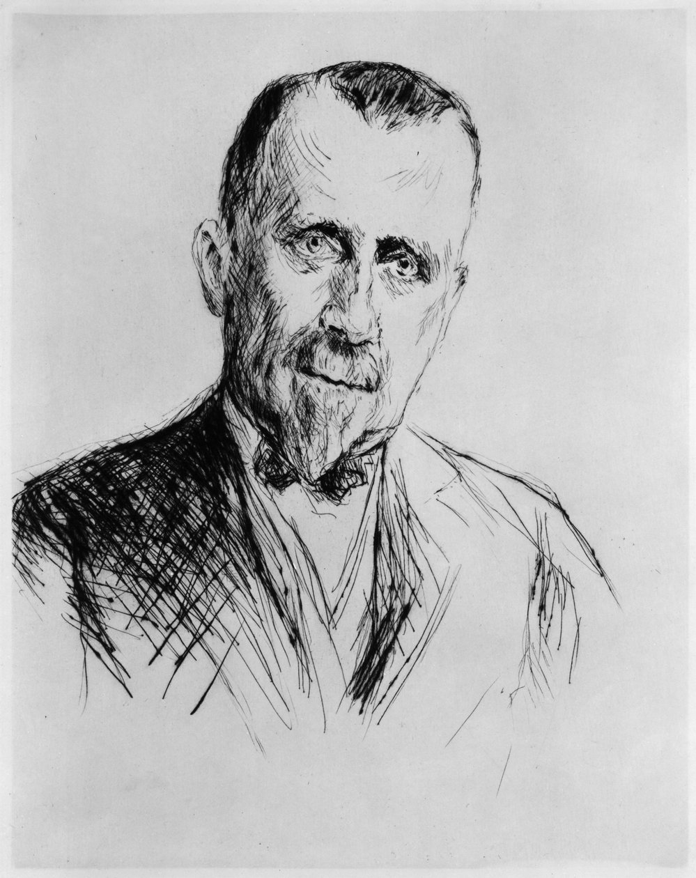 Heinrich Mann autorstwa Max Liebermann