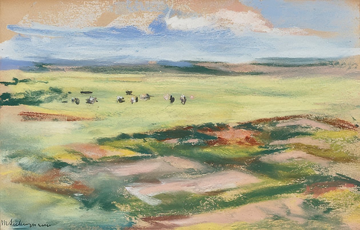 Za wydmami autorstwa Max Liebermann
