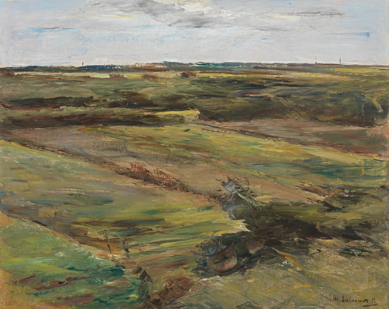 Holenderski pejzaż z 1912 roku autorstwa Max Liebermann