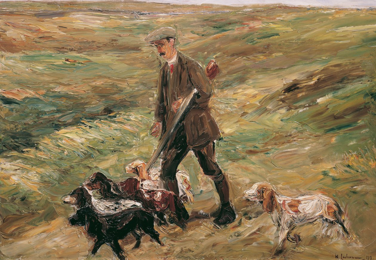Łowcy na wydmach autorstwa Max Liebermann