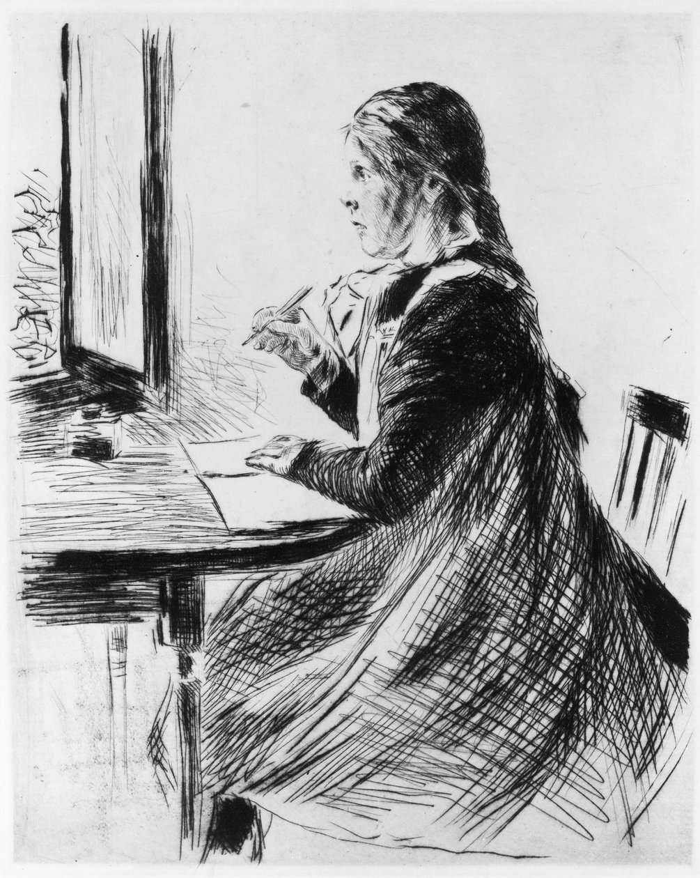 Portret dziecka autorstwa Max Liebermann