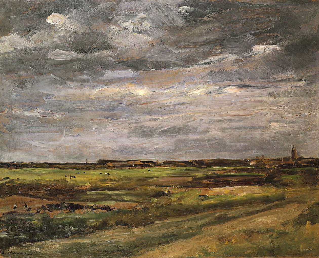 Pejzaż koło Noordwijk autorstwa Max Liebermann