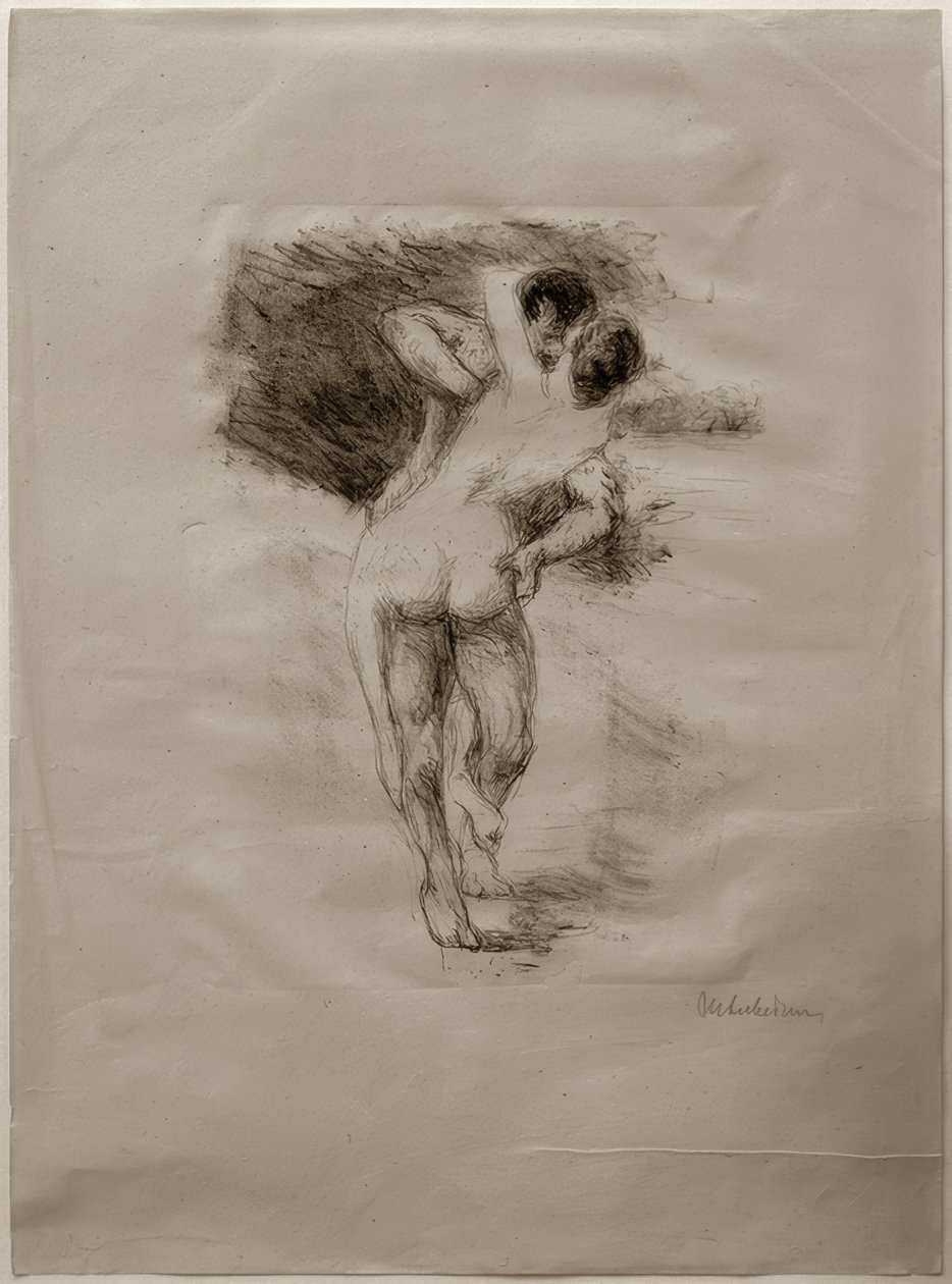 M. Liebermann, scena miłosna autorstwa Max Liebermann