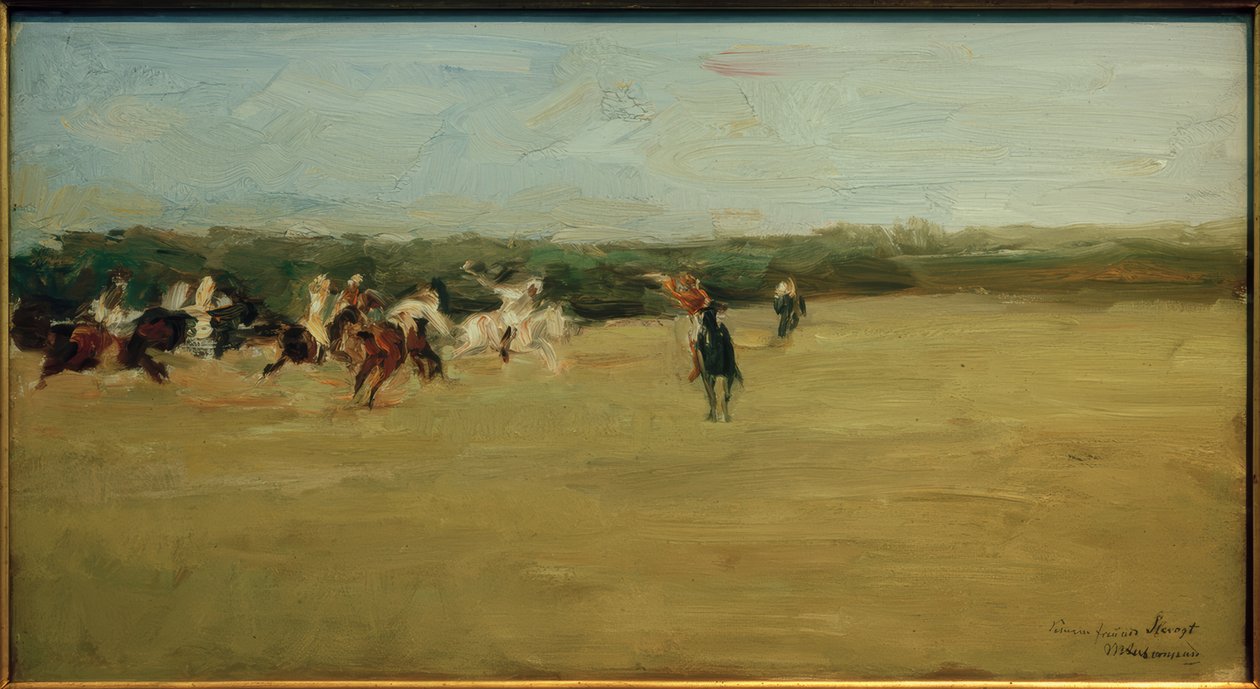 Gracz polo autorstwa Max Liebermann