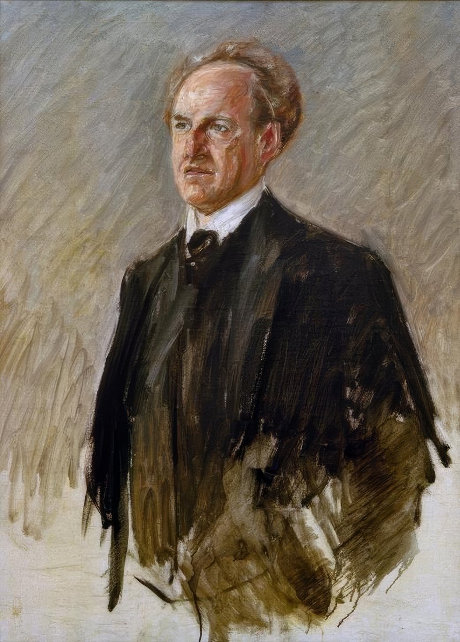 Portret Gerharta Hauptmanna autorstwa Max Liebermann