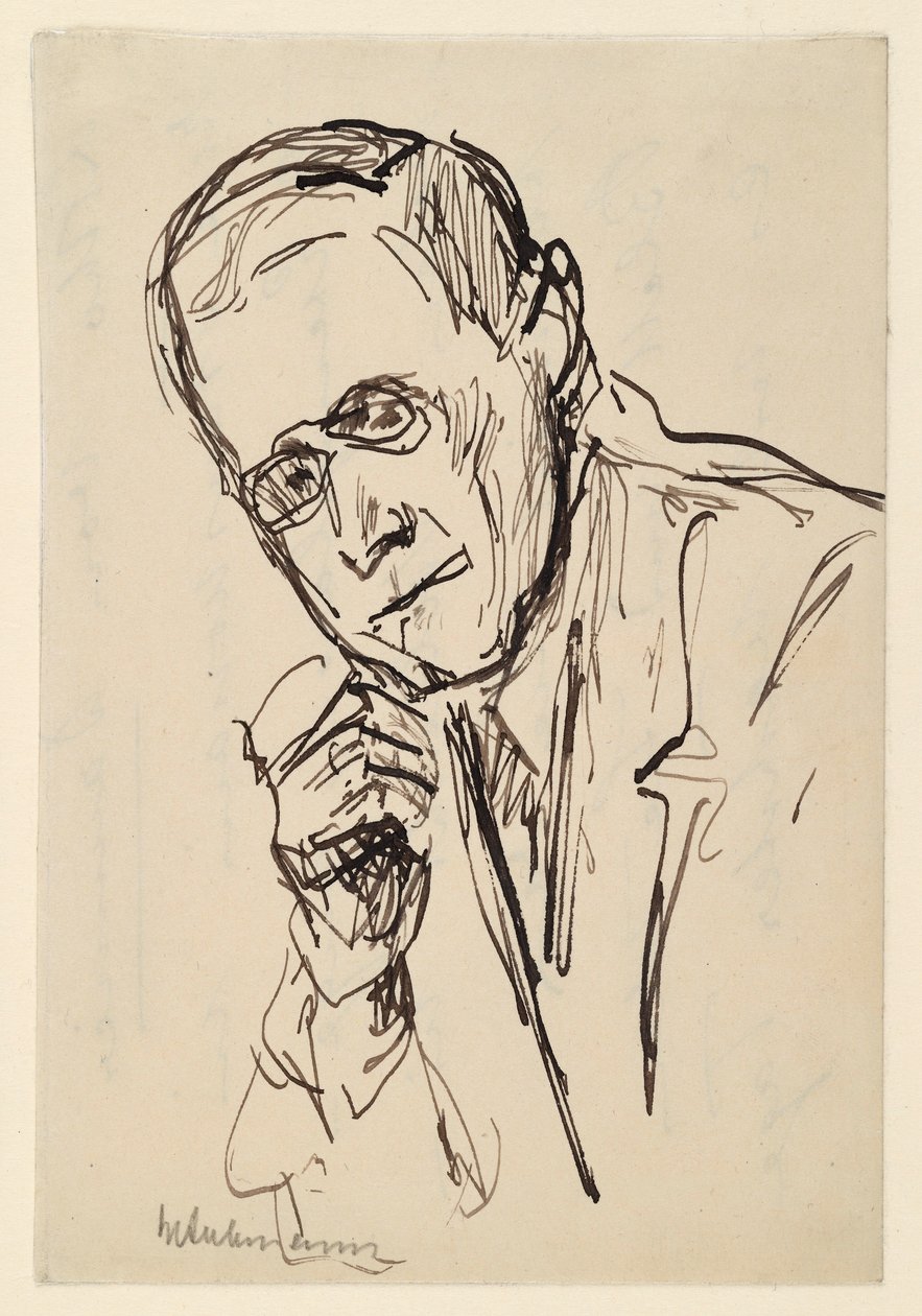 Portret Hugo von Tschudiego autorstwa Max Liebermann