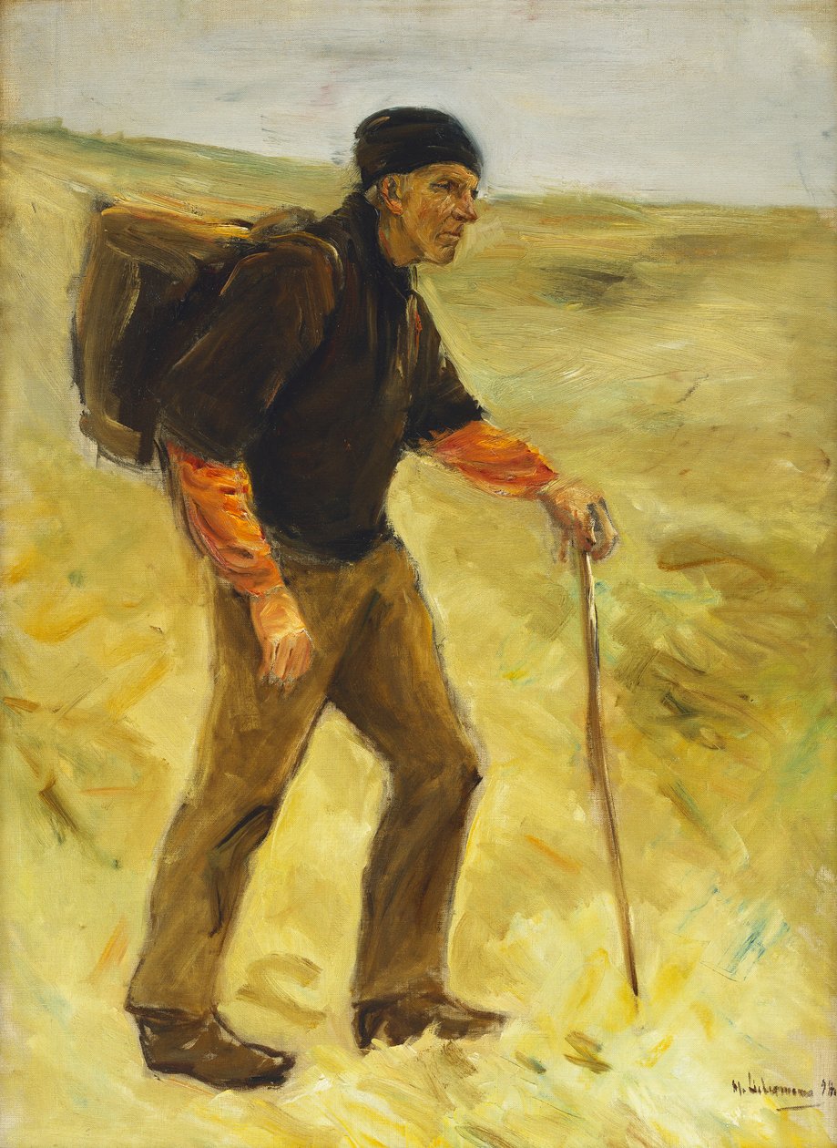 Kroczący rolnik autorstwa Max Liebermann
